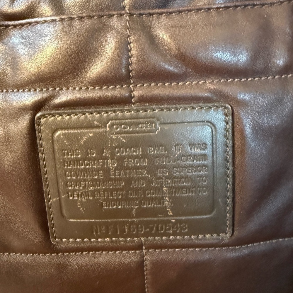 Coach Reversible tote - Picture 4 of 7